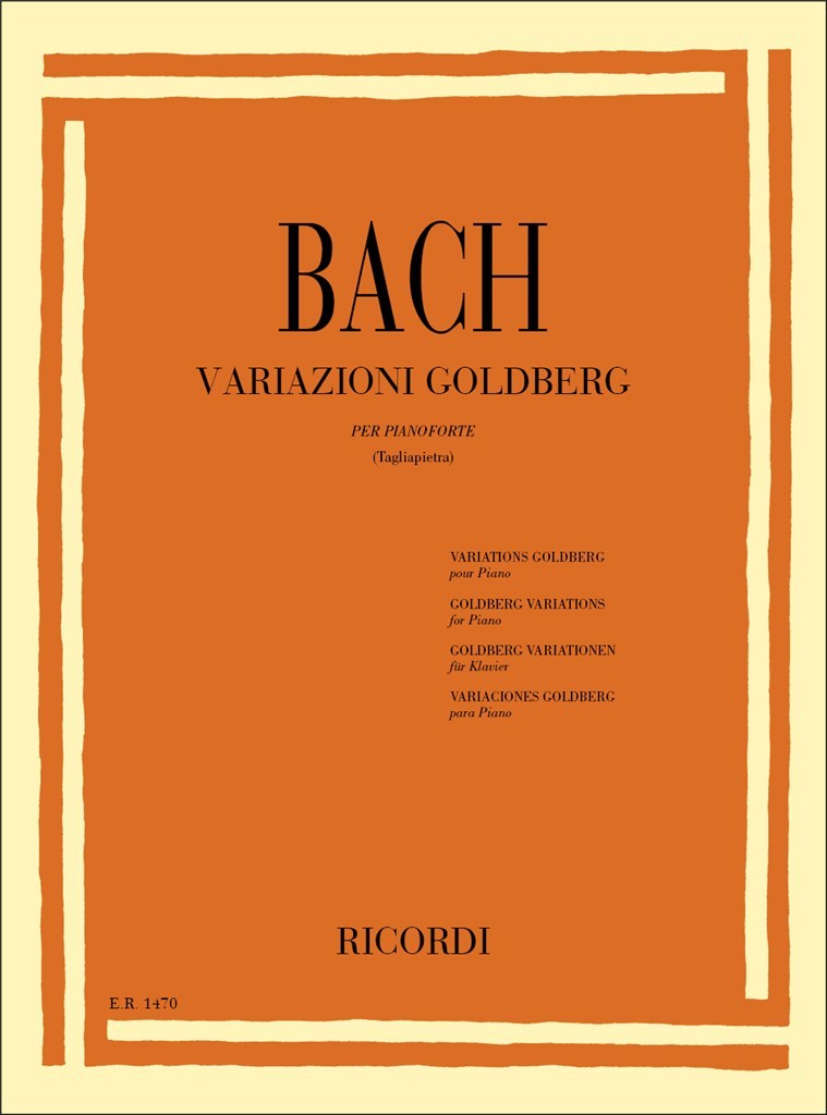 Variazioni Goldberg Bwv 988